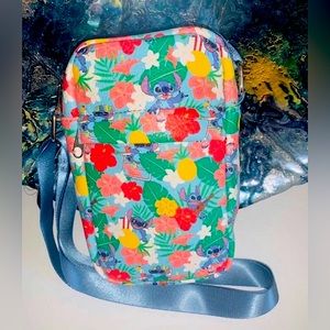 Disney Stitch Scenes Messenger Crossbody Purse Bag NWT